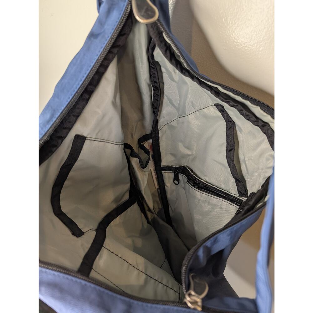 Ameribag Healthy Back Bag Navy Blue Crossbody Sling Ergonomic Kingspoint USA - Picture 6 of 10